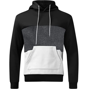 Sudaderas Casuales de Dos Colores para Hombre, Diseño 2025, Tallas Grandes, Moda Masculina, Venta al Por Mayor - Product Image 4