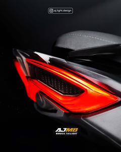 AJLIGHT DESIGN AJMB-TL SYM MMBCU 160 Luz Trasera LED, Accesorios de Actualización/Modificación, Sistema de Iluminación de 12 Meses para Motocicletas - Product Image 5