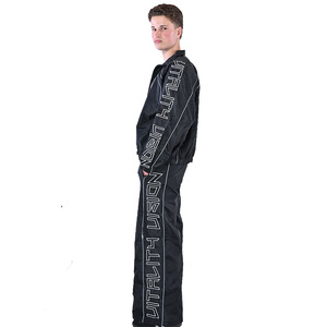 Ensemble de survêtement unisexe réversible et respirant coupe-vent, grande taille, avec veste à capuche zippée en softshell et pantalon, toutes saisons, pour l'extérieur - Product Image 5