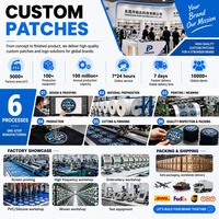 Étiquettes thermocollantes en silicone 3D brillantes personnalisées, patchs en caoutchouc en relief haute densité, badges thermocollants pour vêtements