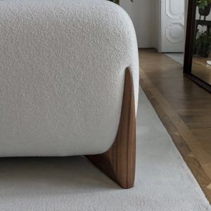 Ensemble de canapés en bois moderne – Canapé élégant pour salon avec structure en bois massif et coussins moelleux pour la décoration de la salle à manger, de la maison, de l'hôtel et de la villa - Product Image 4