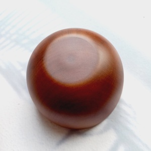 Cuenco de arroz de madera de Acacia para servir a la familia, vajilla de estilo rural hecha a mano ecológica Natural para el hogar, restaurante, fiesta - Product Image 4