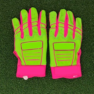 Genuine Sheepskin Baseball Batting Gloves Pro-Grade Grip Anti-Vibration <b>Padding</b> Adult Youth Sizes USA Europe Trending Apparel - Product Image 5