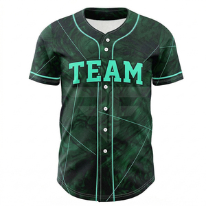 Wholesale Blank <b>Baseball</b> Uniform Digital Print Mesh Breathable Stylish <b>Baseball</b> Shirt Stitched Logo Name Custom <b>Baseball</b> Jersey - Product Image 1