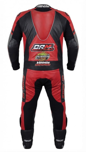 Combinaison de course pour moto en cuir véritable de vache/canguro Ramaha pour homme, 1 pièce, équipement de course en cuir pour la course sur circuit, niveau 2 CE - Product Image 2