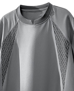 เสื้อยืดคอกลมคุณภาพสูงสำหรับผู้ชาย ผ้าฝ้าย 100% เป็นมิตรกับสิ่งแวดล้อม ระบายอากาศได้ดี ทรงหลวมขนาดใหญ่ ผลิตจำนวนมาก ผลิตในบังกลาเทศ - Product Image 4