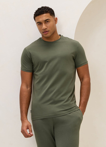 T-shirts pour hommes en jersey 100% coton, manches courtes, coupe classique, écologiques, 220 g/m², vêtements personnalisés - Product Image 5