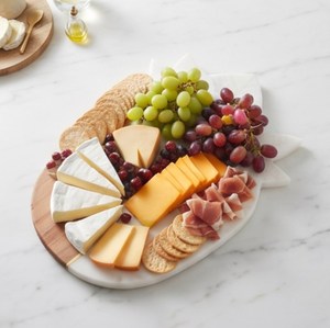 Tabla de Cortar de Madera con Forma de Manzana, Color Marrón y Blanco, para Cortar Queso en la Cocina - Product Image 5