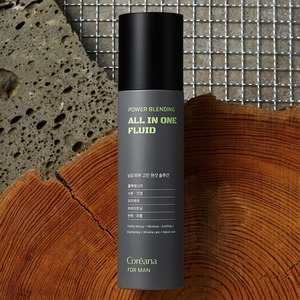 Korea K-Beauty Men's Moisturizer & Treatment 150ml Emulsion with Niacinamide Adenosine Caffeine-Power <b>Blending</b> All in One Fluid - Product Image 5