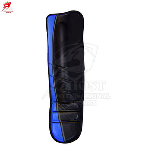 Advanced Protection Ergonomic Structure Shin <b>Pads</b> For Fitness <b>Practice</b> Sessions MMA Leather Made Shin <b>Pads</b> - Product Image 3