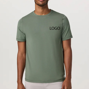 Service OEM : T-shirt homme au design uni et col rond, idéal pour le streetwear et les activités de plein air 2026 – Doux et confortable - Product Image 1