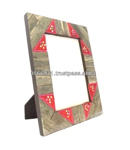 Vente en gros Personnalisé Luxe Art Déco Design Rectangle Cadre Photo en Métal Tenture Murale Cadres en Métal - Product Image 2