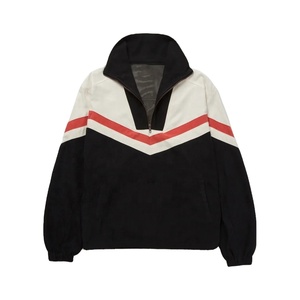 เสื้อแจ็กเก็ตกันลมผ้าไนลอนพิมพ์สีบล็อกสีสำหรับผู้ชายแบบย้อนยุคแบบกำหนดเองสำหรับฤดูร้อน2026 - Product Image 1