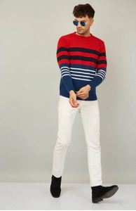 Suéter de Punto Grueso y Cálido para Hombre, Estilo Casual, para Invierno, Suave al Tacto, Ligero - Product Image 3