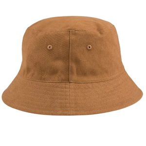 Sombrero de Pescador Personalizado OEM |   Sombrero de Sol para Exteriores de Sarga de Algodón Marrón Premium |   Fábrica de Exportación de Accesorios para la Cabeza de Sialkot - Product Image 4