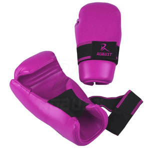 Guantes de Karate de Cuero para Práctica, Entrenamiento, Ejercicios y Protección de Manos con Diseño Antideslizante - Product Image 6