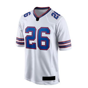Maillot de football imprimé par sublimation, respirant, col en V, manches courtes, pour adulte, vêtements de sport de football - Product Image 4