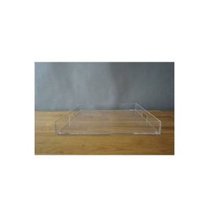 Bandeja de Servicio Personalizada para Frutas y Alimentos, Bandeja de Servicio para Té y Café para el Hogar, Bandeja de Acrílico de Lujo de Súper Calidad, Embalaje Personalizado - Product Image 1