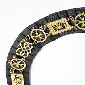 Collares Masónicos de Alta Calidad con el Mejor Diseño, Chapados en Oro, Collares Masónicos de la Mejor Calidad de Pakistán - Product Image 4