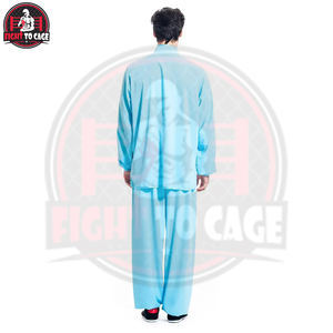 Buen Proveedor, Ropa de Artes Marciales al por Mayor, Nueva, Moderna, Clásica, de Calidad, Último Estilo, en Color Azul Cielo, Transpirable, de Poliéster - Product Image 3
