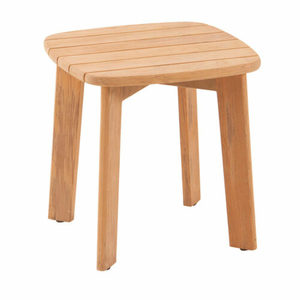 Tumbonas de madera de teca con estilo moderno minimalista para muebles de hogar y conjunto de muebles de jardín - Product Image 2