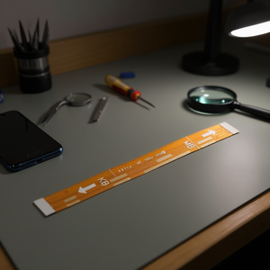 Câble flexible Abfle pour Motorola Moto G7 Play, connecteur 10 broches MB vers KB - Product Image 2