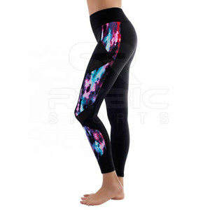 Nouveaux leggings de sublimation grande taille pour femmes, légers, respirants, pour le sport, le yoga, la course à pied, en vente en ligne - Product Image 2
