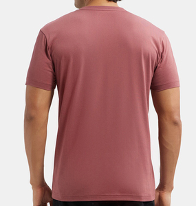 Camiseta Básica de Algodón Premium para Hombre, Corte Regular, Ligera, Manga Corta, Lisa, Informal, para Moda Urbana, OEM, ODM, Personalizada - Product Image 2