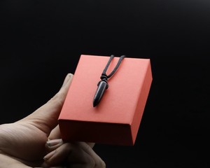 Pendentif en obsidienne noire, collier de guérison en cristal naturel, bijoux énergétiques de protection, vente en gros, cadeau - Product Image 2