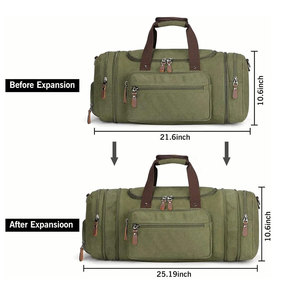 Custom High Quality Large Capacity Carryall Sports Neoprene <b>Bag</b> Duffel Gym Weekender <b>Overnight</b> Travel <b>Bag</b> for Men and Women - Product Image 5
