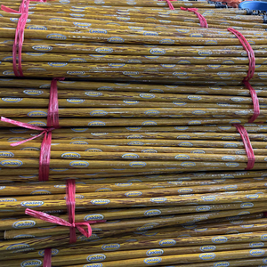 ด้ามไม้กวาดยูคาลิปตัสหุ้มพีวีซีจากผู้ผลิต ลายไม้พร้อมโลโก้ - Product Image 1
