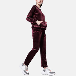 Conjunto Deportivo para Mujer, Manga Larga, Color Sólido, Cierre con Cordón, Ropa Casual, Corte Regular, Ahora en Venta en Línea - Product Image 3
