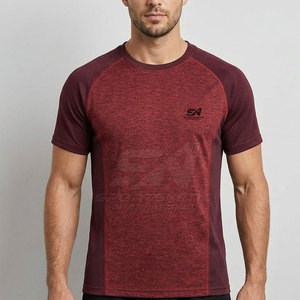 T-shirt de sport tendance pour homme, coupe athlétique et tissu doux, idéal pour l'entraînement sportif et la mode quotidienne. - Product Image 3