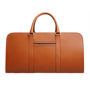 Sac de voyage en cuir véritable Weekender 20-36L, imperméable, multifonctionnel, unisexe, pour activités de plein air - Product Image 1