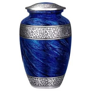 Smooth Finish Aluminium <b>Keepsake</b> Urns Compact <b>Memorial</b> Ashes Holder Mini Cremation Urn Tribute Accent - Product Image 4