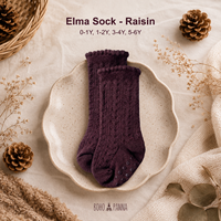 Chaussettes pour bébés Raisin, douces et lisses, en matière respirante, légères, offrant un soutien et une flexibilité pour les tout-petits actifs.