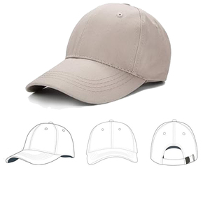 Casquette de baseball brodée 5 panneaux en sergé, style sportif décontracté, pour activités de plein air et course à pied, couleur unie, avec boucle métallique, formelle, vente en gros, polyvalente - Product Image 5