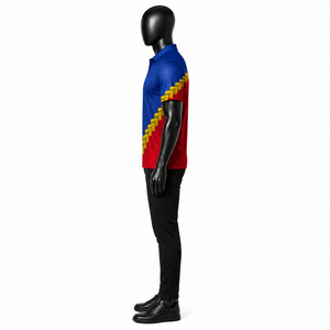 Nouvelle Arrivée 2026 – Polo Homme Personnalisé à Imprimé Tribal Polynésien, Respirant, Décontracté, Manches Courtes, Vêtement de Sport d'Été – Vente en Gros - Product Image 3