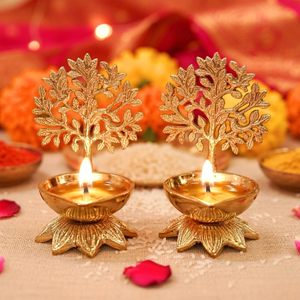 Brass Kalpvriksha Incense Burner Handcrafted Eco-Friendly Religious <b>Tree</b> Art Deco <b>Tabletop</b> Decor Diwali Home Festival Oud Vedela - Product Image 6