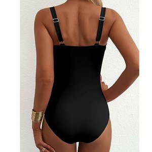 ผู้หญิงชุดว่ายน้ำวันพีช ชุดว่ายน้ำแบบดันทรง โมโนกินี เซ็กซี่ ชุดว่ายน้ำกระชับสัดส่วน ชุดว่ายน้ำชายหาดสำหรับผู้หญิง ชุดอาบน้ำฤดูร้อน - Product Image 4