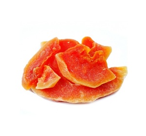 Papaya seca suave de Vietnam, fruta natural para aperitivos, ideal para preparar comidas, repostería y decoración de postres. - Product Image 1