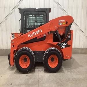 รถตักล้อยางดีเซล Kubota SSV75 อุปกรณ์ก่อสร้างขนาดกะทัดรัดพร้อมเครื่องยนต์ทรงพลังและระบบถังที่ทนทาน คุณภาพระดับพรีเมียมจากโรงงาน! - Product Image 2