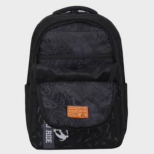 Sac à dos pour ordinateur portable Arctic Fox Skater - Sac de voyage noir imperméable avec fermeture éclair, doublure en polyester et nylon - Product Image 2