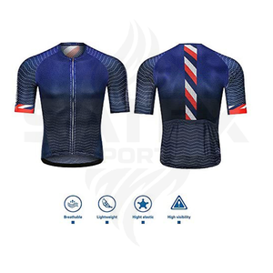 Tenue de cyclisme homme personnalisable avec logo – Respirante, coupe-vent, séchage rapide, légère, en polyester doux – Grande taille – Meilleures ventes - Product Image 6