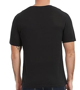 Factory Direct Sale High Quality Customizable <b>Men's</b> Merino Wool T-Shirt Lightweight <b>Base</b> <b>Layer</b> Quick Dry - Product Image 4
