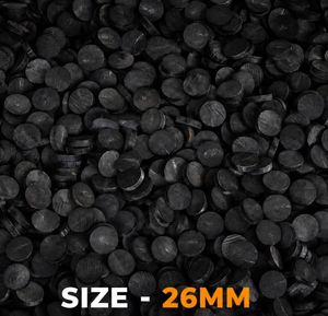 Botones de Cuerno de Búfalo de Agua Dulce de 14 mm de la Mejor Calidad, Botones de Cuerno Negro Natural de Alta Calidad, Venta al por Mayor para Artesanía - Product Image 6