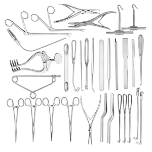REGENSIS SURGICAL 32 PCS <b>Neurosurgery</b> <b>Instrument</b> Set Stainless Steel Cranial Surgical Kit CE Certified Class I Model RS-BCS-02 - Product Image 1