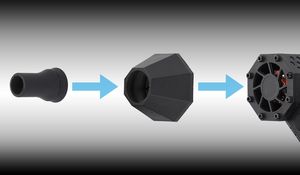 Favourlight - Soplador Portátil Recargable sin Aspas de 120000 RPM, 4 Velocidades, Carga USB-C, Viento Fuerte, Resistente a Caídas de 1m, Impermeable, para Hotel - Product Image 6