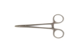 Pinzas Portaagujas de Acero Inoxidable Derf, Instrumentos Quirúrgicos, Mordazas Dentadas, Clase I, Modelo HEX-NH-93, Esenciales para Cirugía Plástica - Product Image 3
