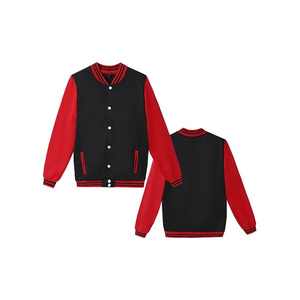 Mens And Women Baseball Jacket Varsity Uniform Unisex Adult Long Sleeve Casual Loose <b>Cardigan</b> Track Jacket - Product Image 2